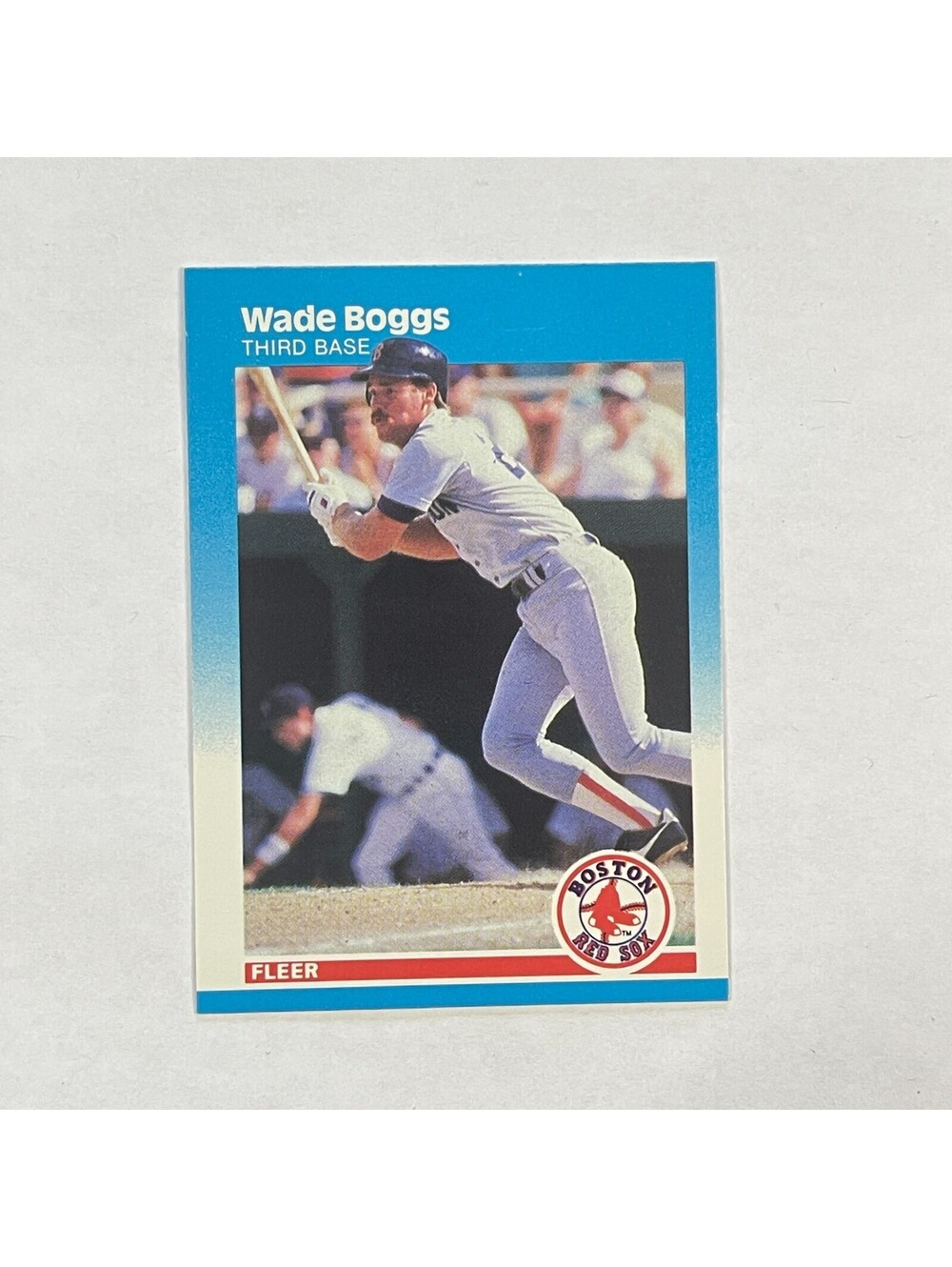 1987 Fleer #29 Wade Boggs Boston Red Sox Card